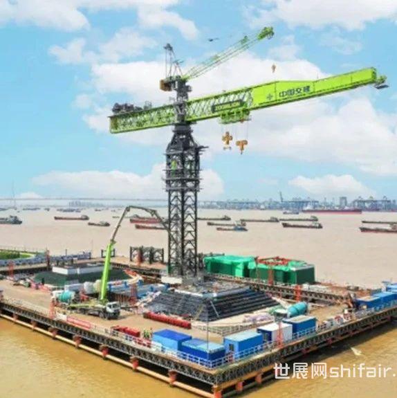 中联重科R20000-720助力狮子洋大桥项目建设